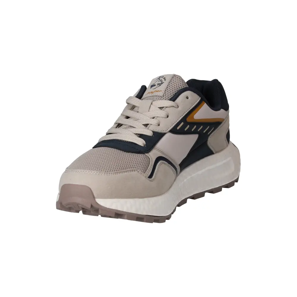 j'hayber Zapatillas de Hombre Chamba Beige y Azul Última moda