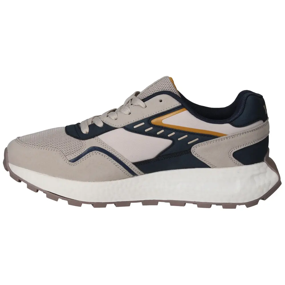 j'hayber Zapatillas de Hombre Chamba Beige y Azul Última moda