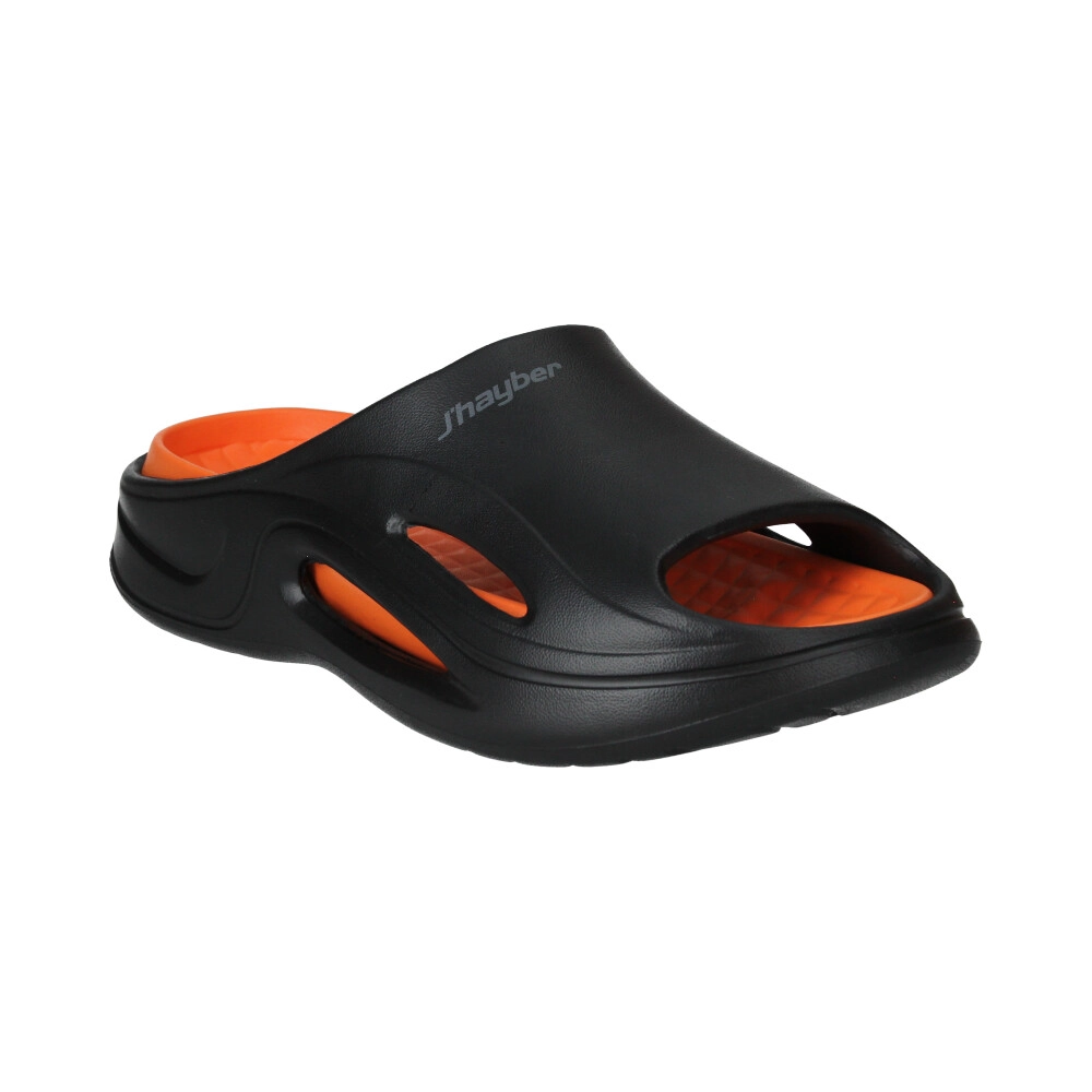 j'hayber Chanclas de Hombre Bacon Negro Rebajas top