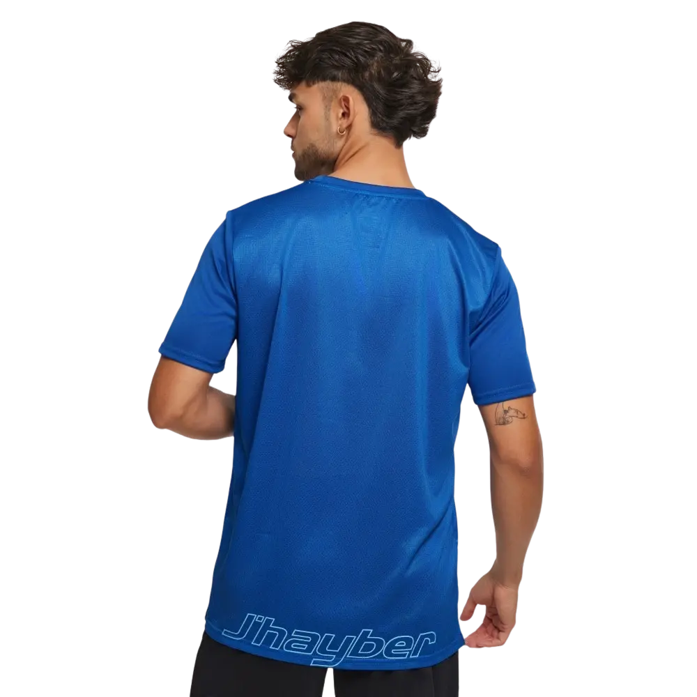 j'hayber Camiseta de Hombre Adventure Azul Liquidación