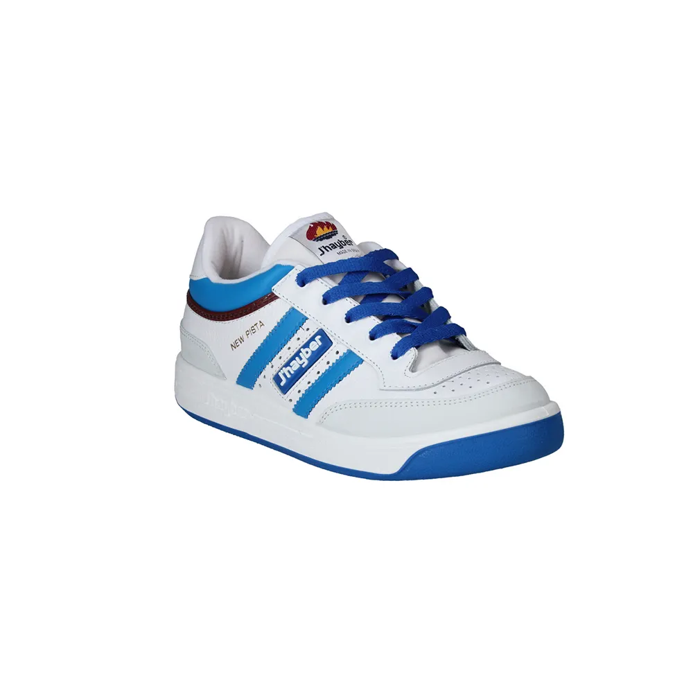 j'hayber Zapatillas de Hombre New Pista Blanco - Azul Grandes ahorros