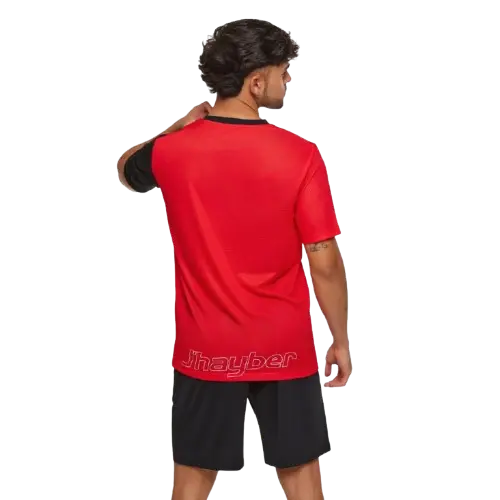 j'hayber Conjunto de hombre Half Diamon rojo Rebajas baratas