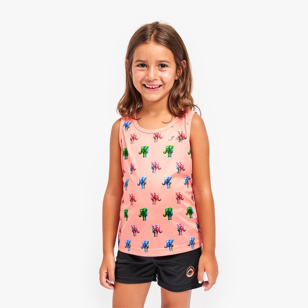 j'hayber Conjunto Deportivo Niña Elefant Coral Tienda de fábrica