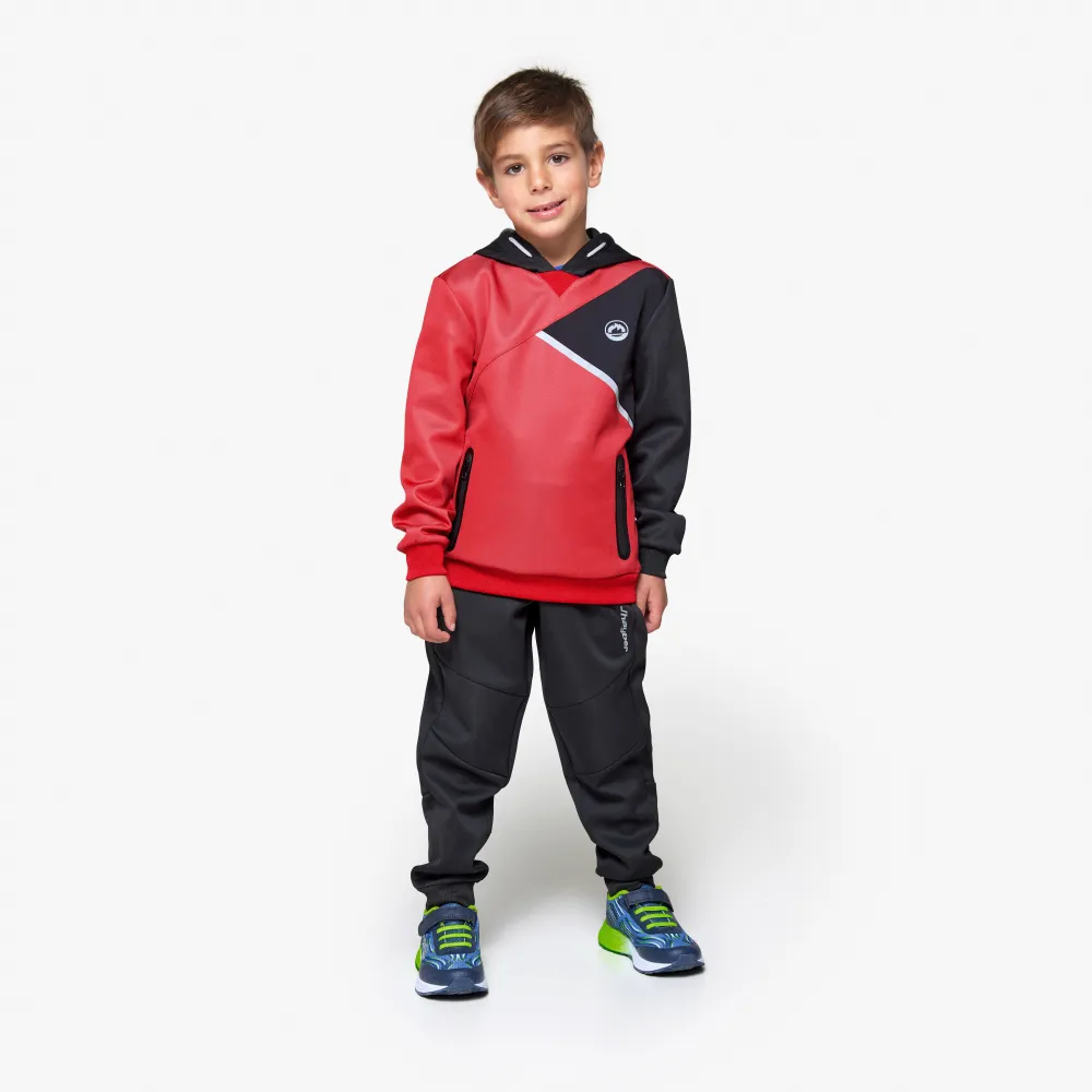 j'hayber Chándal de niño J'hayber Rojo y Negro Gran oferta