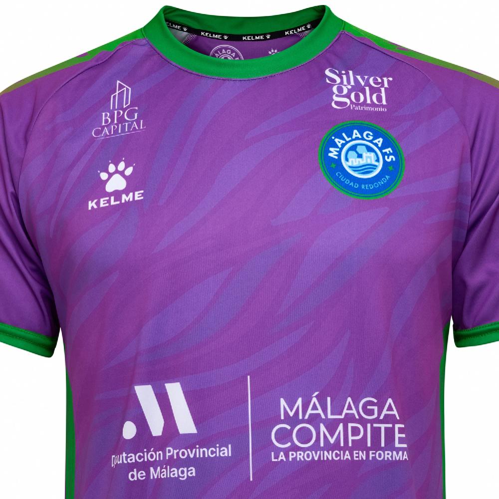 kelme CAMISETA 1ª MÁLAGA CIUDAD REDONDA FS Superdescuento