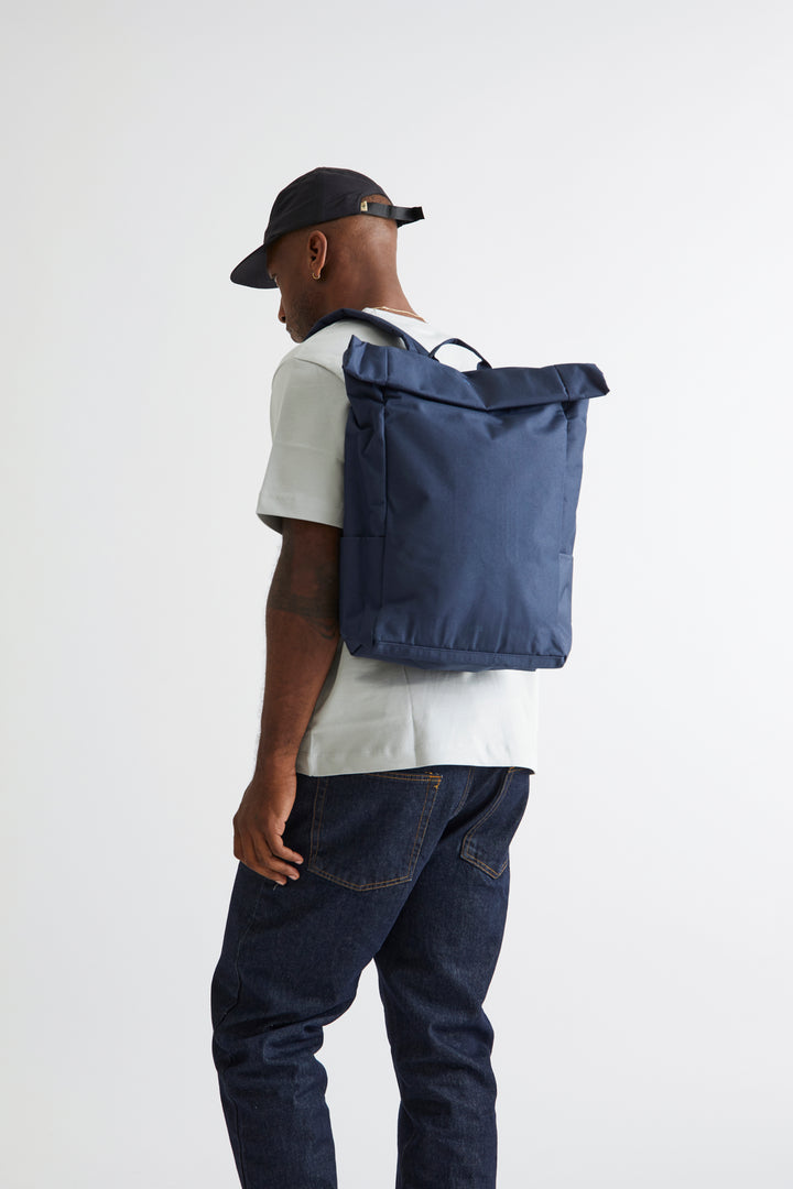 lefrik Mochila Roll Navy Último día