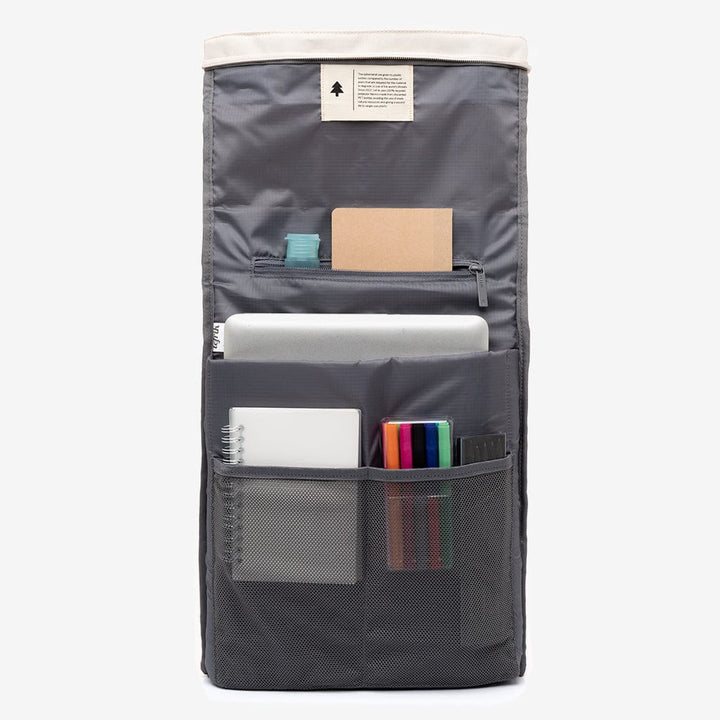 lefrik Mochila Roll Reflective Ecru Oferta exclusiva