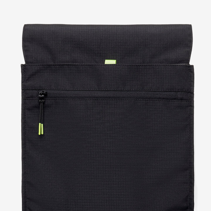 lefrik Mochila Handy XL Black Lime Vandra En línea
