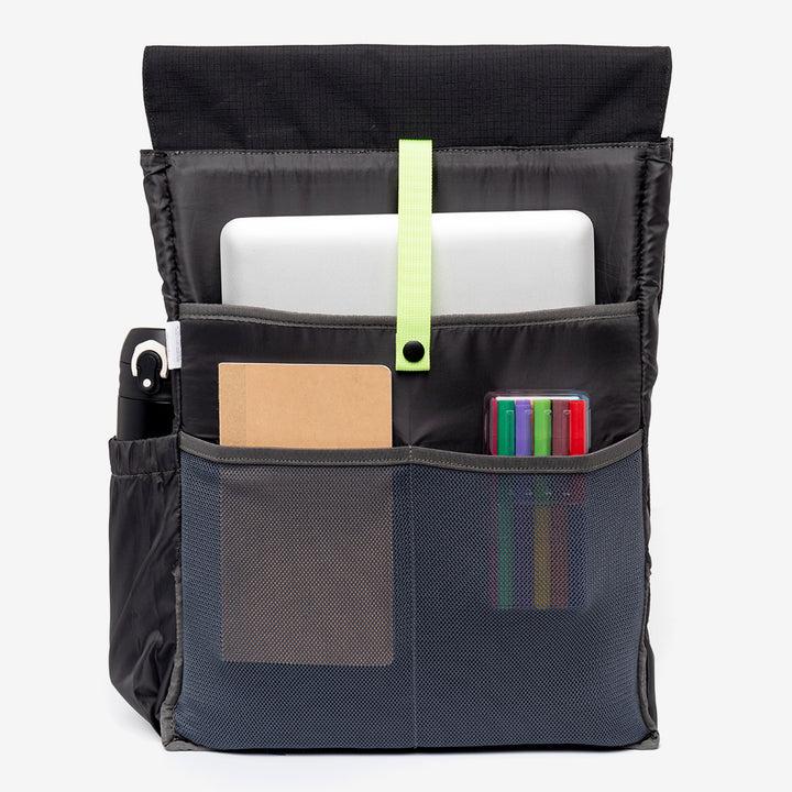 lefrik Mochila Handy XL Black Lime Vandra En línea