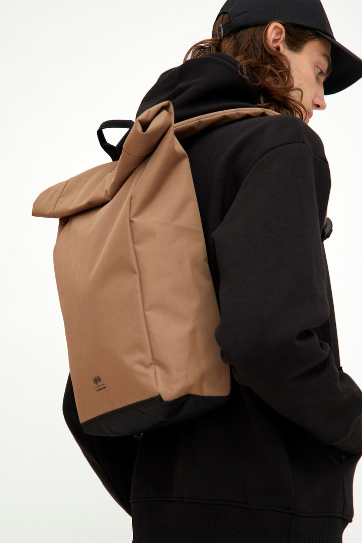 lefrik Mochila Roll Camel Descuento por venta flash