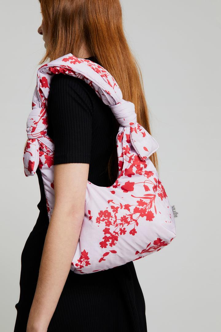 lefrik Bolsa Biwa Mini Floral Pink Rebajas de fábrica