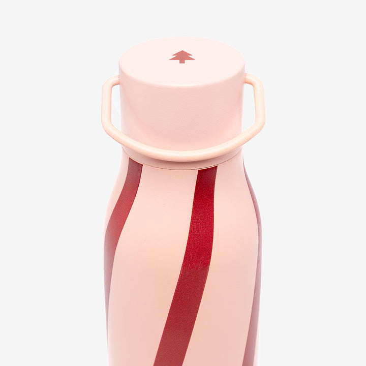 lefrik Botella Circus Striped Peach Promoción por tiempo limitado