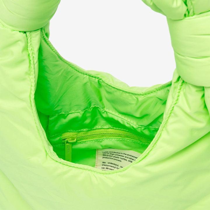 lefrik Biwa Puffy Mini Bag Lime Devoluciones gratuitas