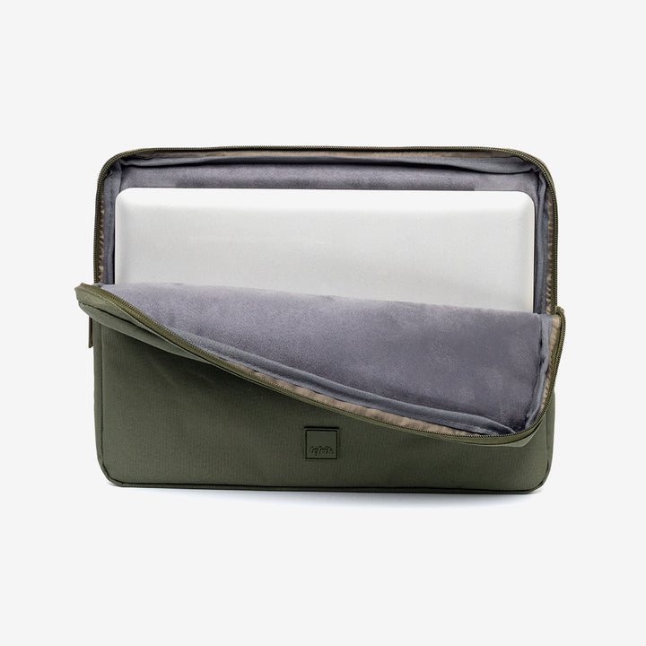 lefrik Funda de portátil Capture 13" Olive Liquidación