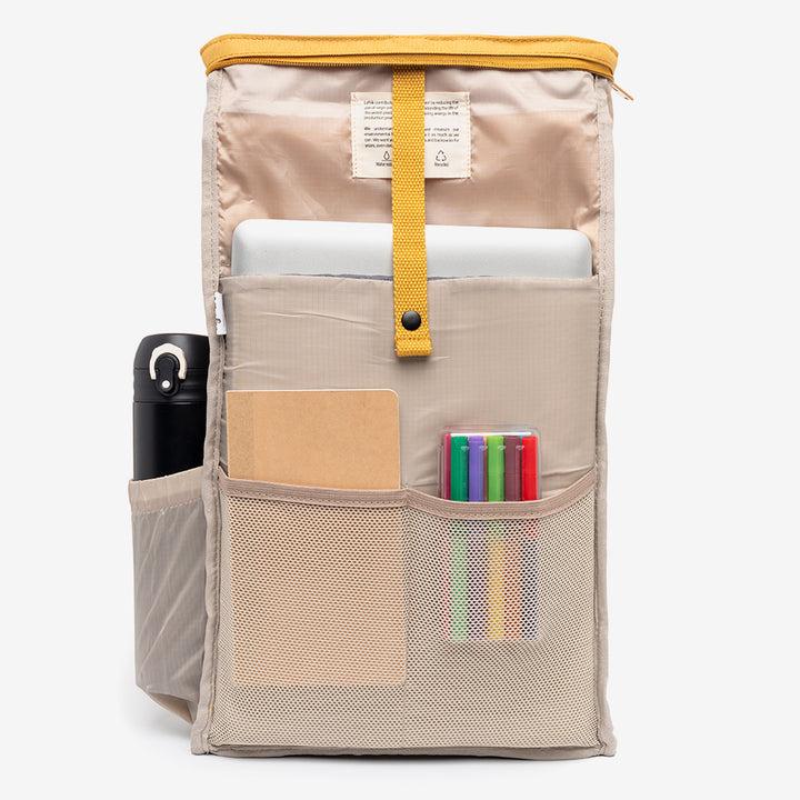 lefrik Mochila Roll Mini Mustard Precio de fábrica