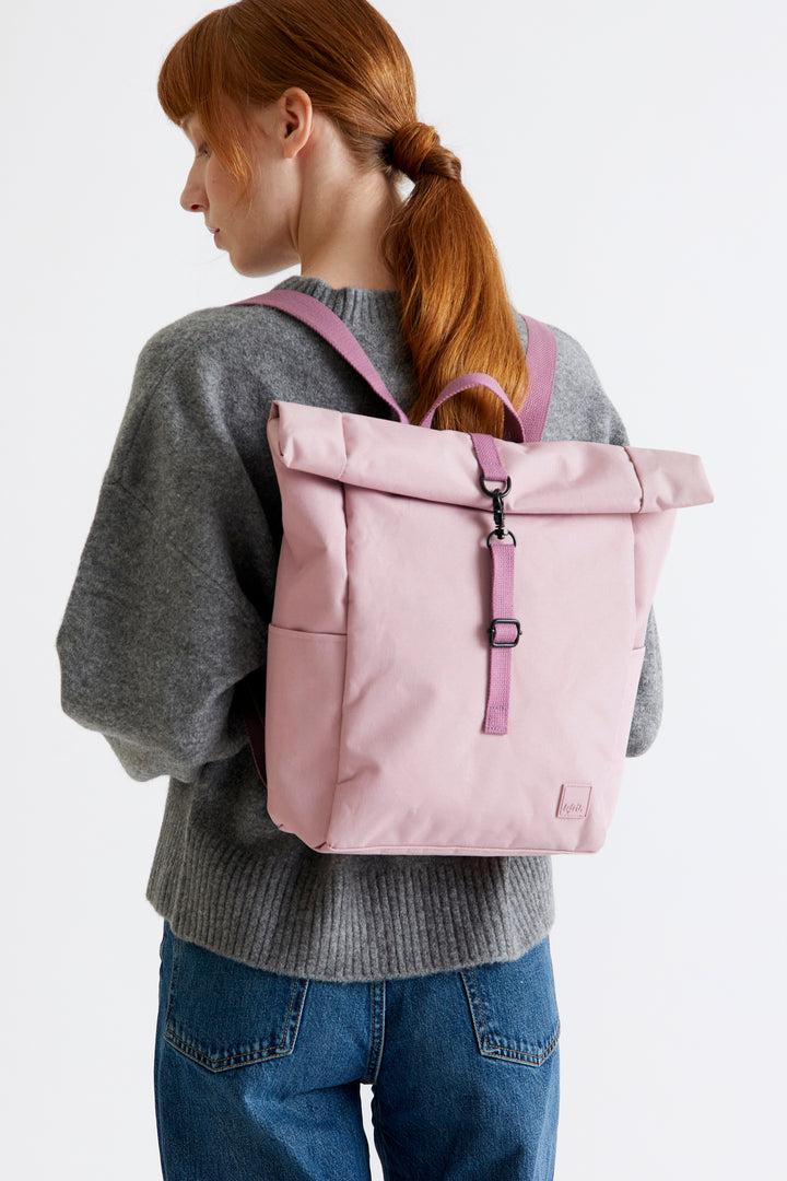 lefrik Roll Mini Backpack Mauve Devoluciones gratuitas