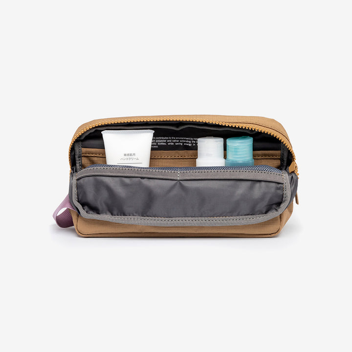 lefrik Kei Lithe Washbag Toffee Vandra Solo hoy