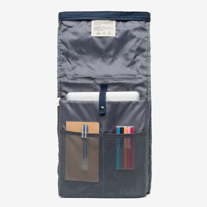 lefrik Roll Backpack Navy Ofertas