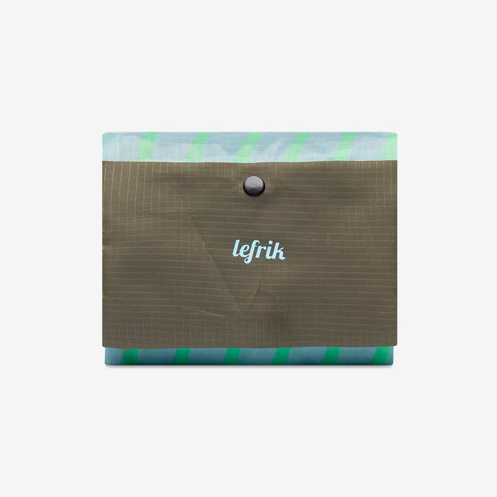 lefrik Offcut Bag Olive Dream Blue Precio ultrabajo