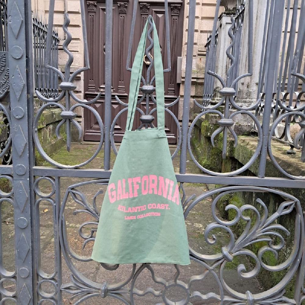 lmdi collection Bolsa “Galifornia Atlantic Coast” Verde Promoción por tiempo limitado