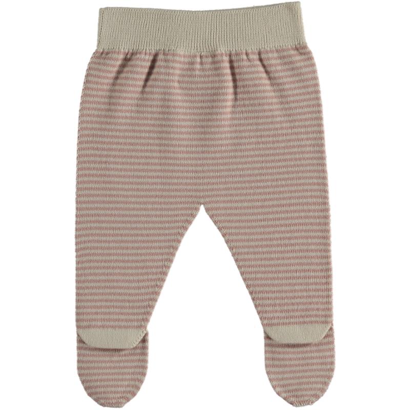 lmdi collection Polaina de rayas Saki color Cream-Rose Li&me Outlet online