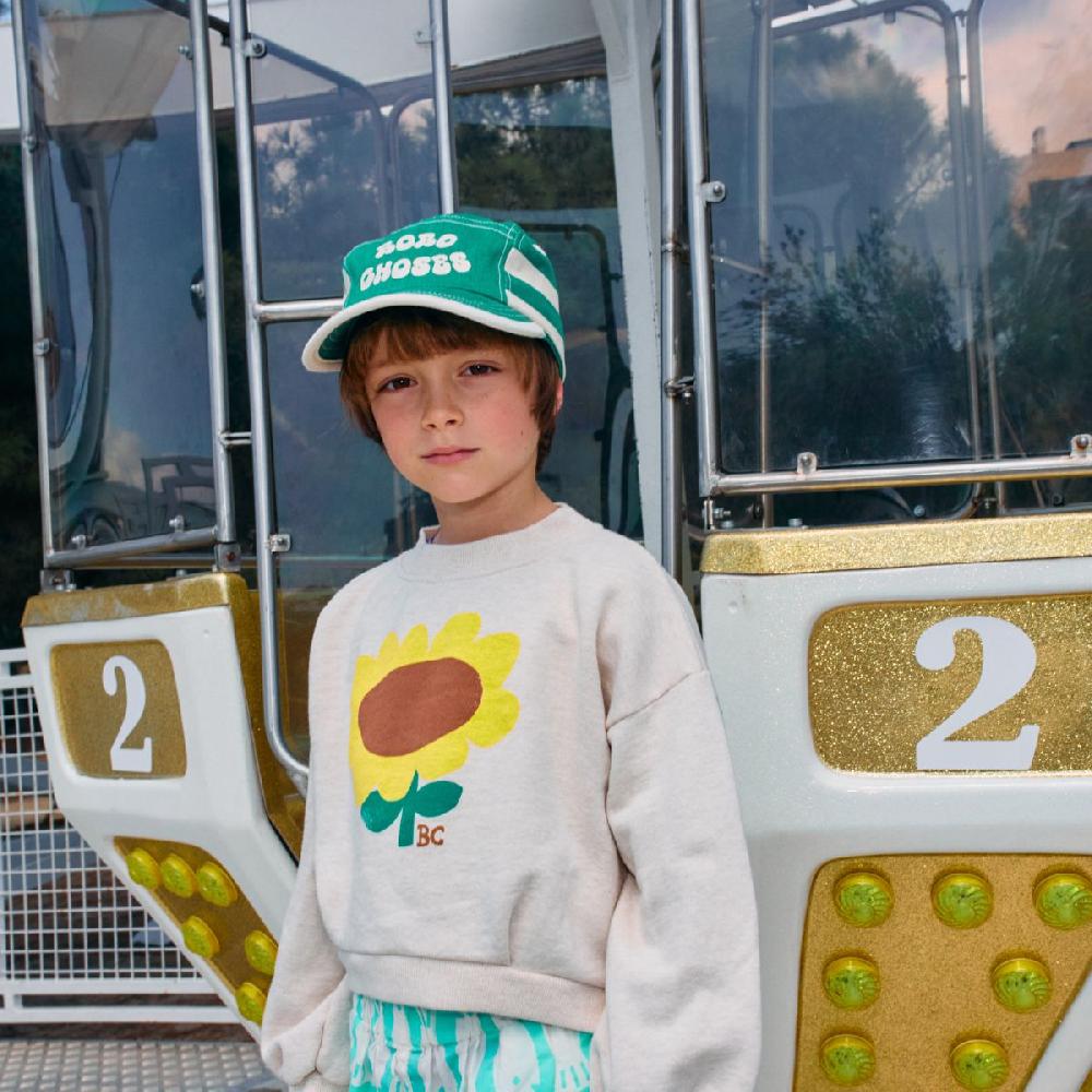 lmdi collection Sudadera corta Sunflower Bobo Choses