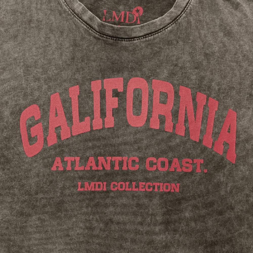 lmdi collection Camiseta “Galifornia Atlantic Coast” LMDI Collection Buganvilla Oferta especial
