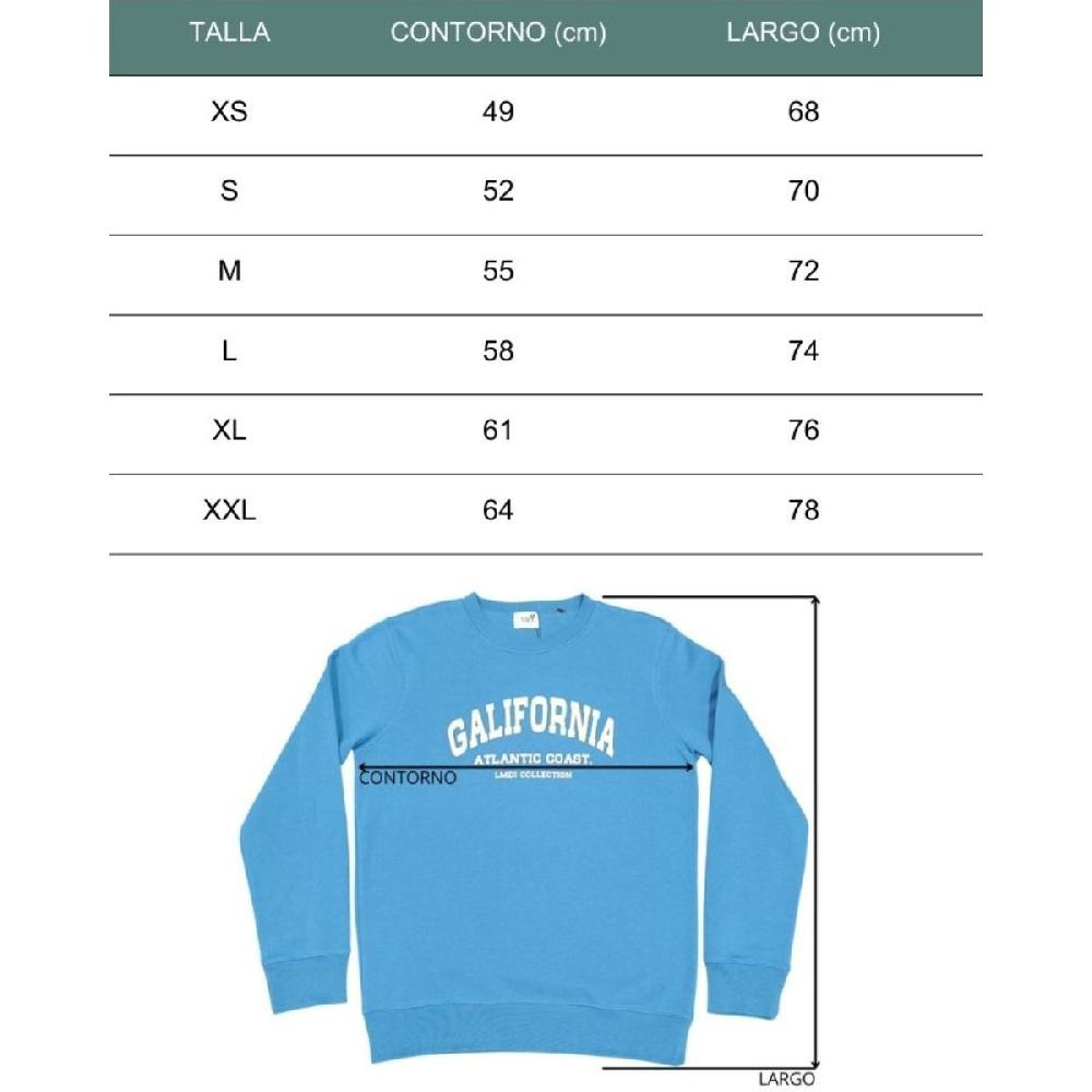 lmdi collection Sudadera Edición Limitada “Galifornia” Unisex Azul Solo queda un día