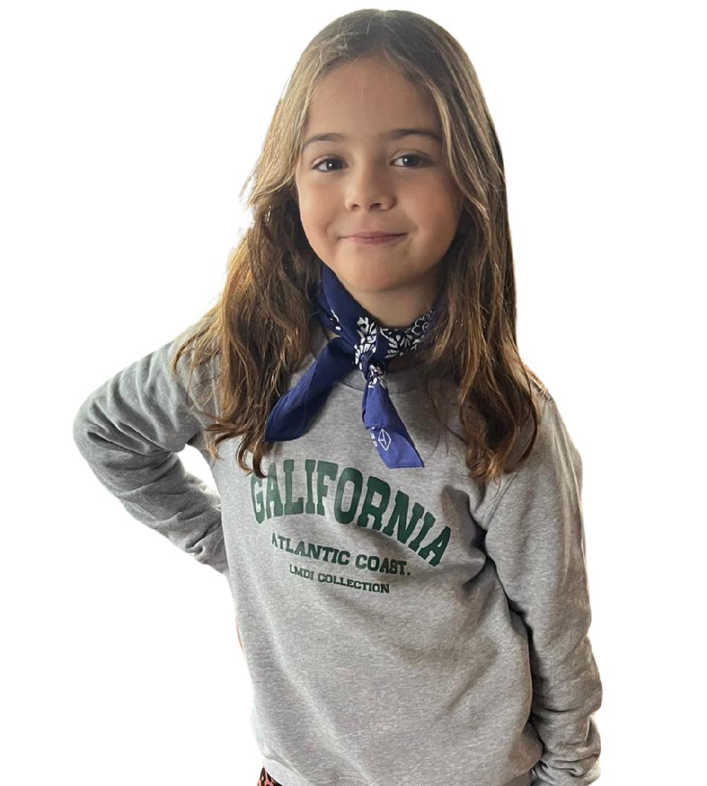 lmdi collection Sudadera Edición Limitada “Galifornia” niño gris Ahorra y exporta