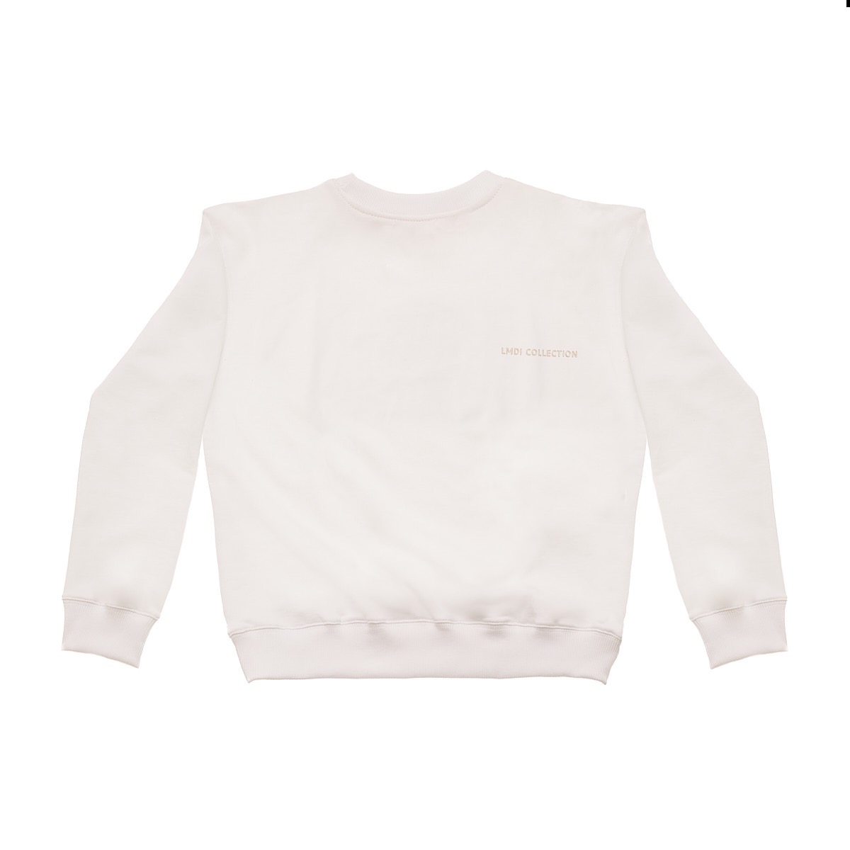 lmdi collection Sudadera A la Fresca Kids color blanco Oferta exclusiva