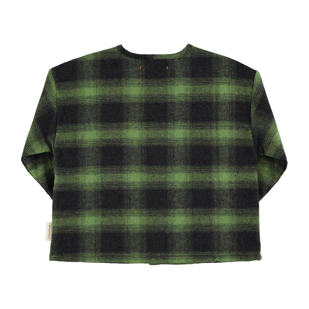 lmdi collection Camisa cuadro verde &negro Piupiuchick Descuento por venta flash