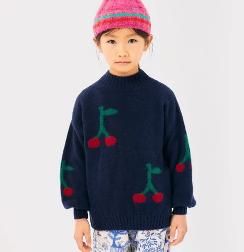 lmdi collection Jersey de cuello alto Bobo Cherry Bobo Choses Grandes ahorros