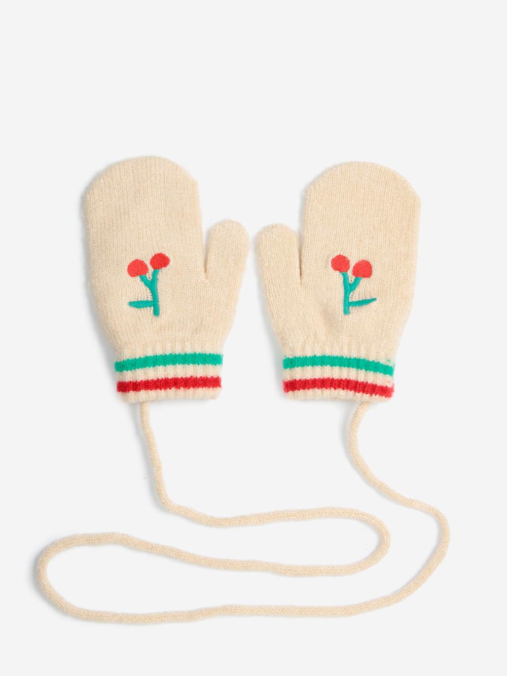 lmdi collection Manoplas de punto Cherry Bobo Choses