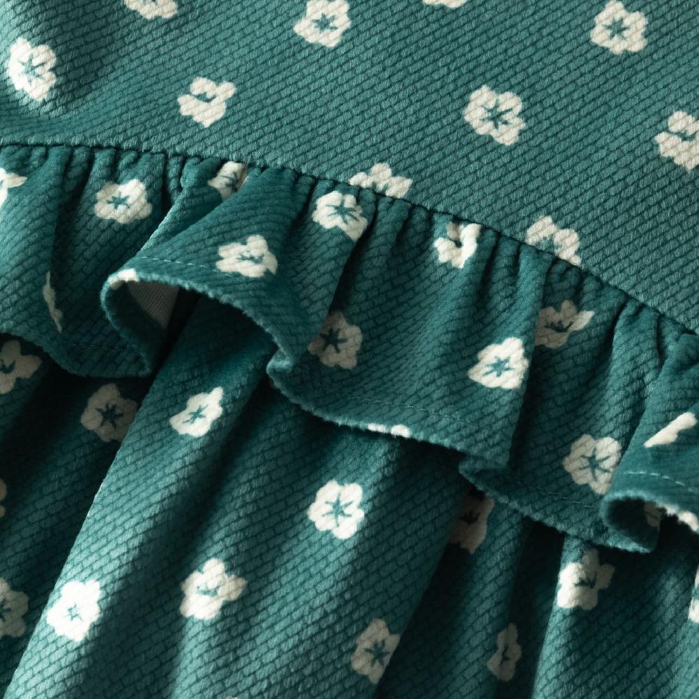 lmdi collection Vestido NWS flores verde Ahorra y exporta