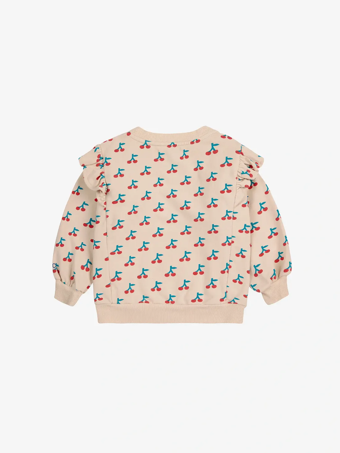 lmdi collection Sudadera estampado y detalle de volantes Cherry Bobo Choses Devoluciones gratuitas