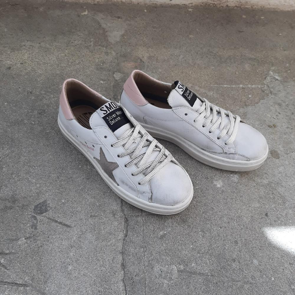 lmdi collection Sneaker estrella rosa claro Precios de Black Friday