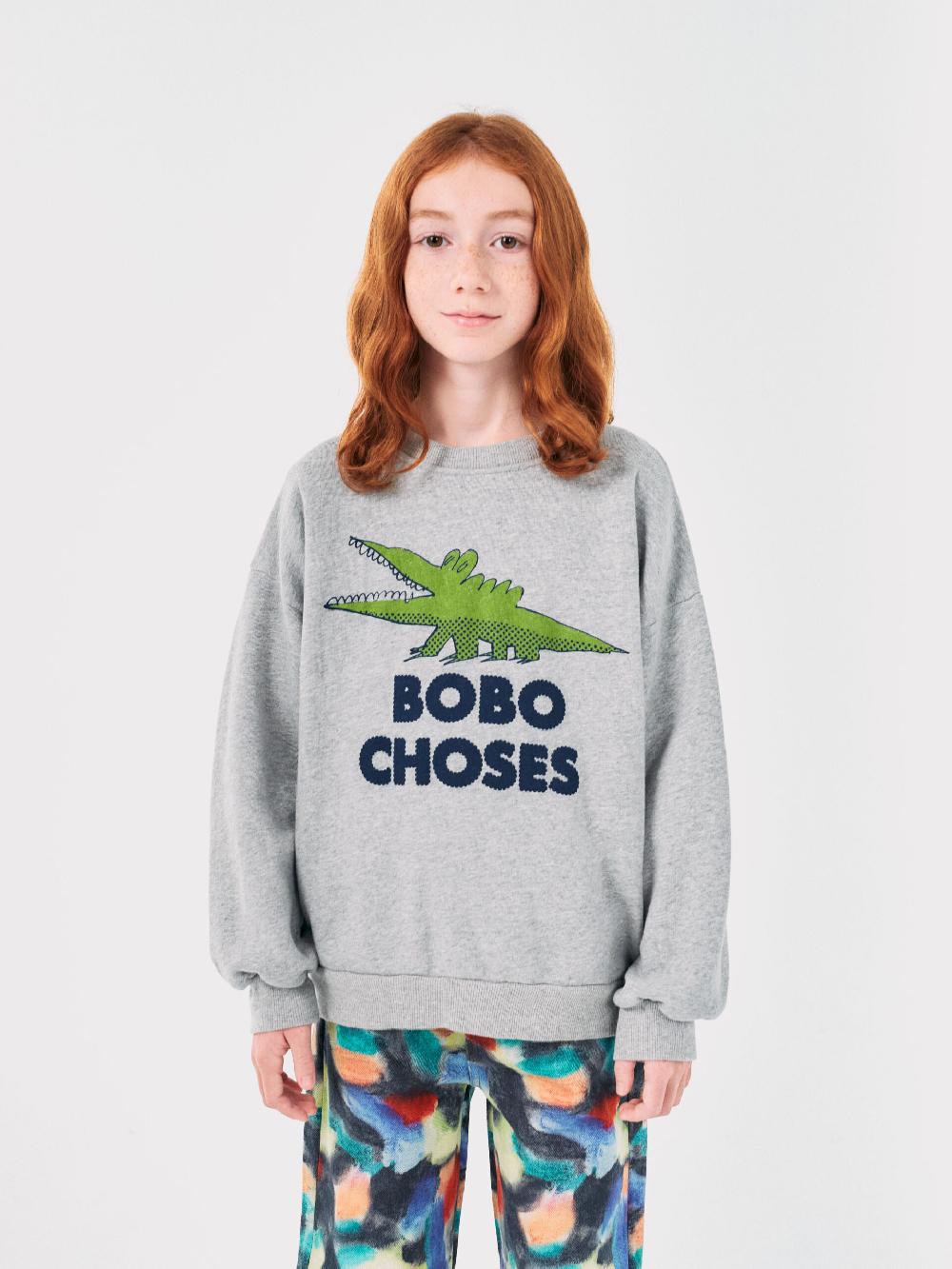 lmdi collection Sudadera Talking Crocodile Bobo Choses Mejor oferta