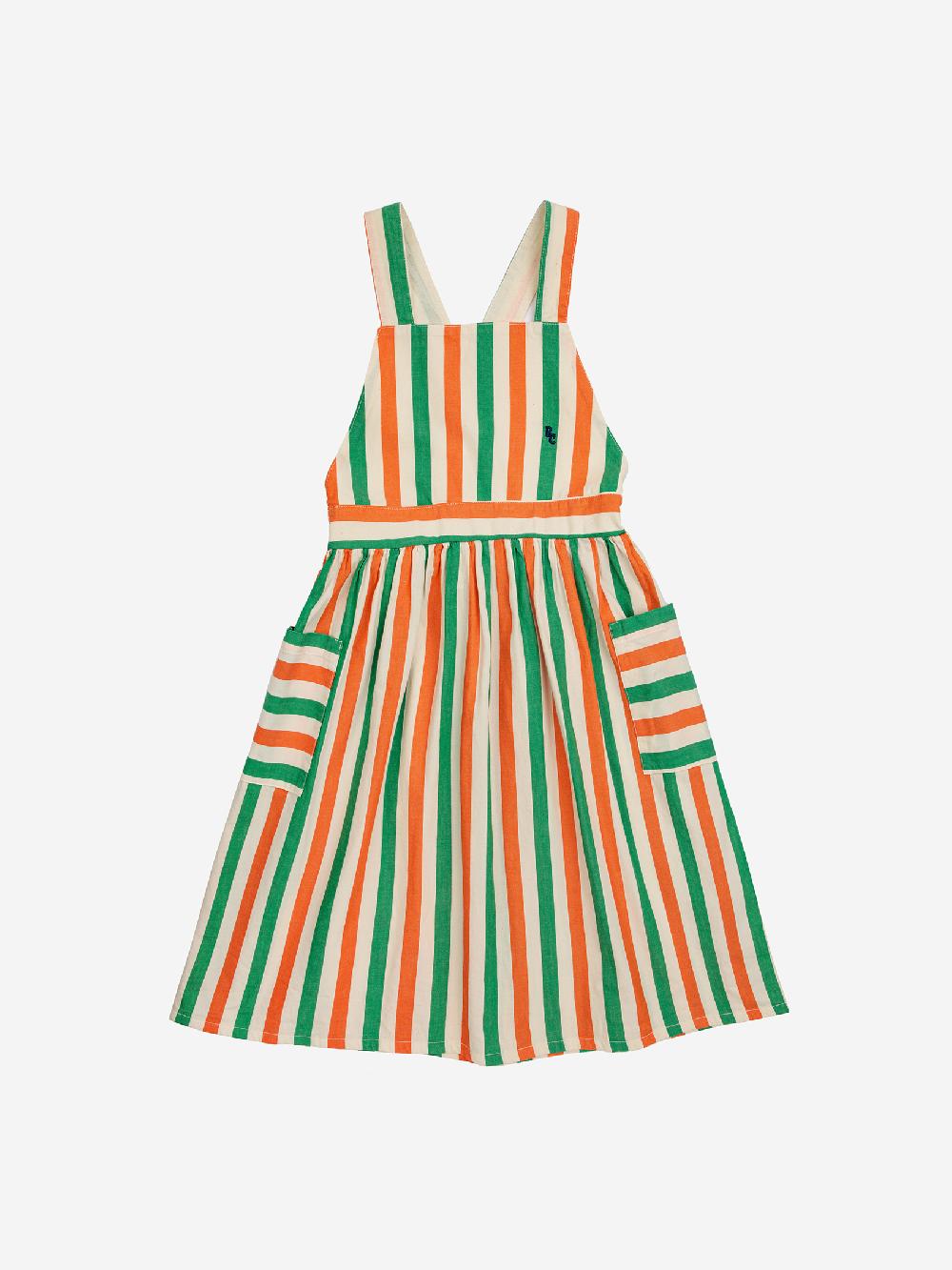 lmdi collection Vertical Stripes woven dress Últimos 3 días
