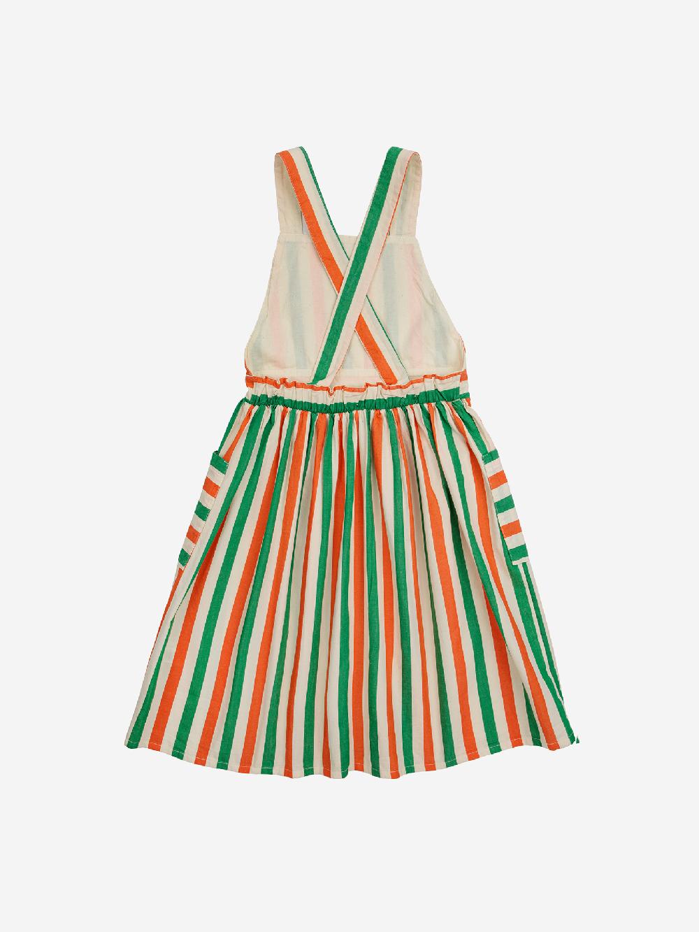 lmdi collection Vertical Stripes woven dress Últimos 3 días