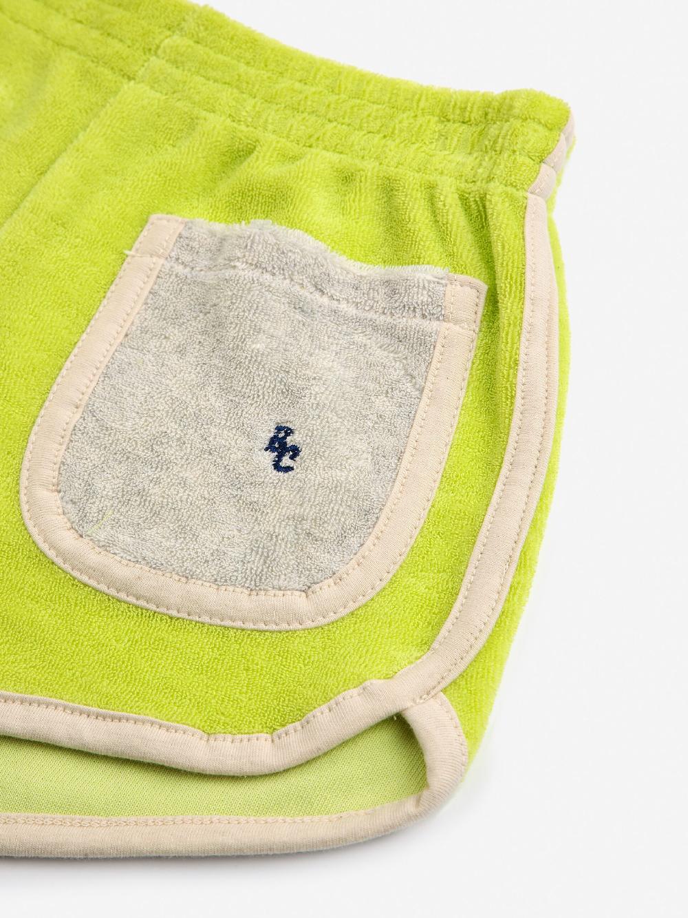 lmdi collection Green terry shorts Solo hoy