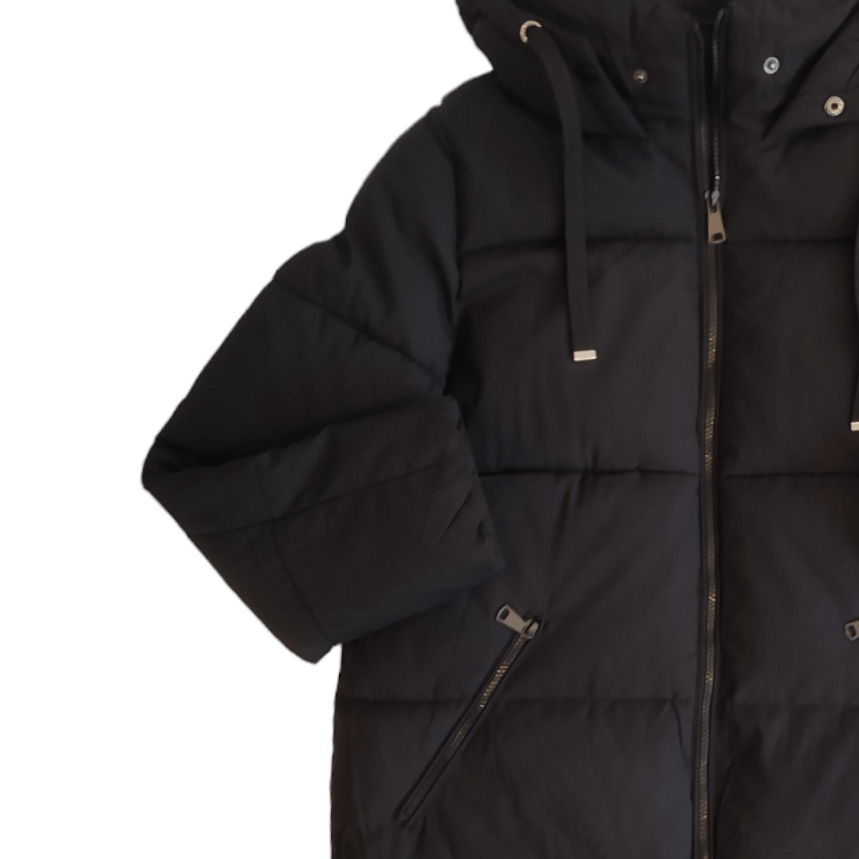 lmdi collection Abrigo Acolchado Negro Ofertas de temporada