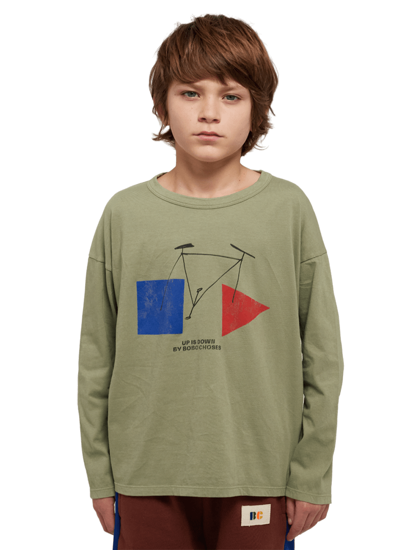 lmdi collection Camiseta manga larga Crazy bicy Bobo Choses Venta caliente