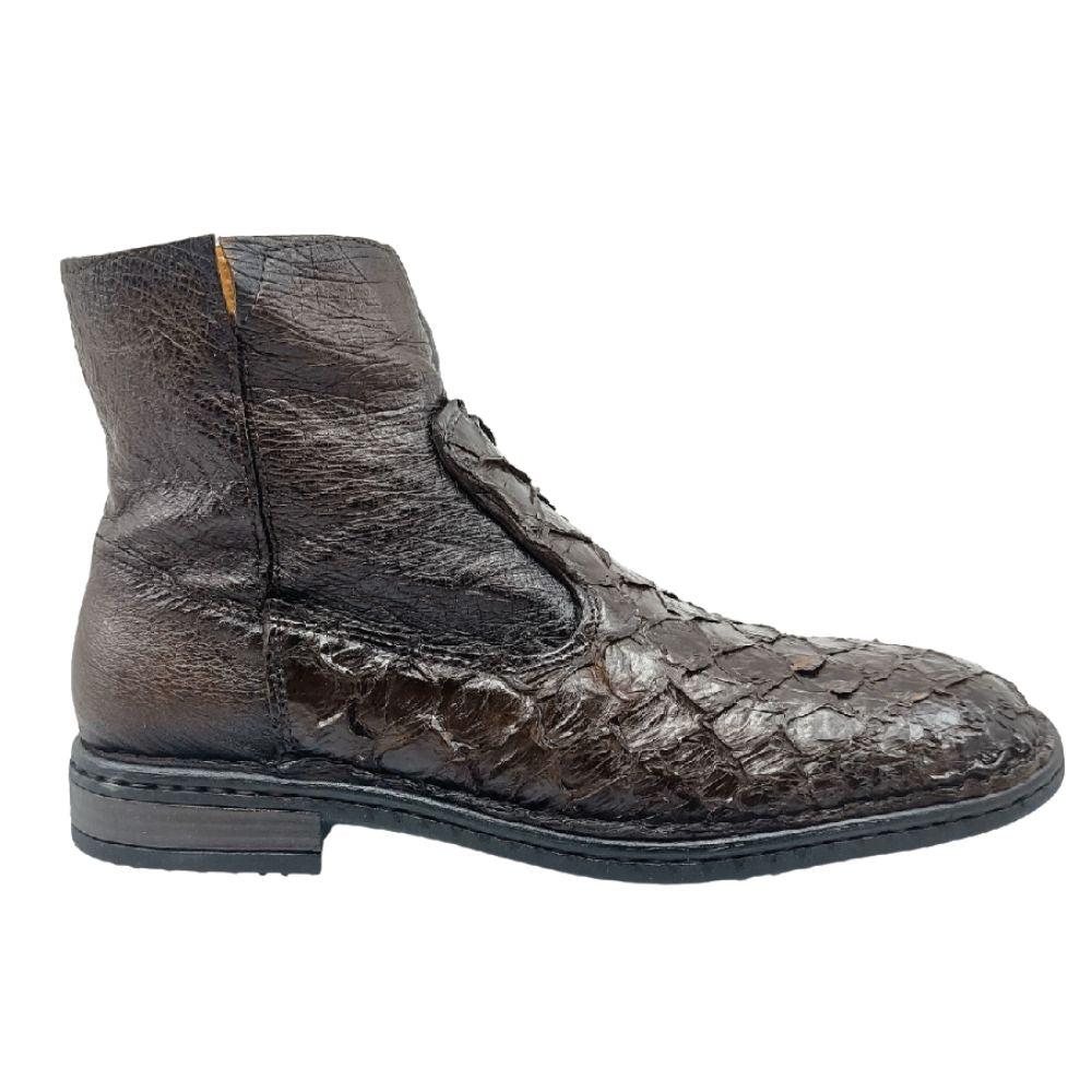 lobo solo BOTIN CABALLERO 7911PES PESCADO PIRARUCU CAFÉ Outlet online