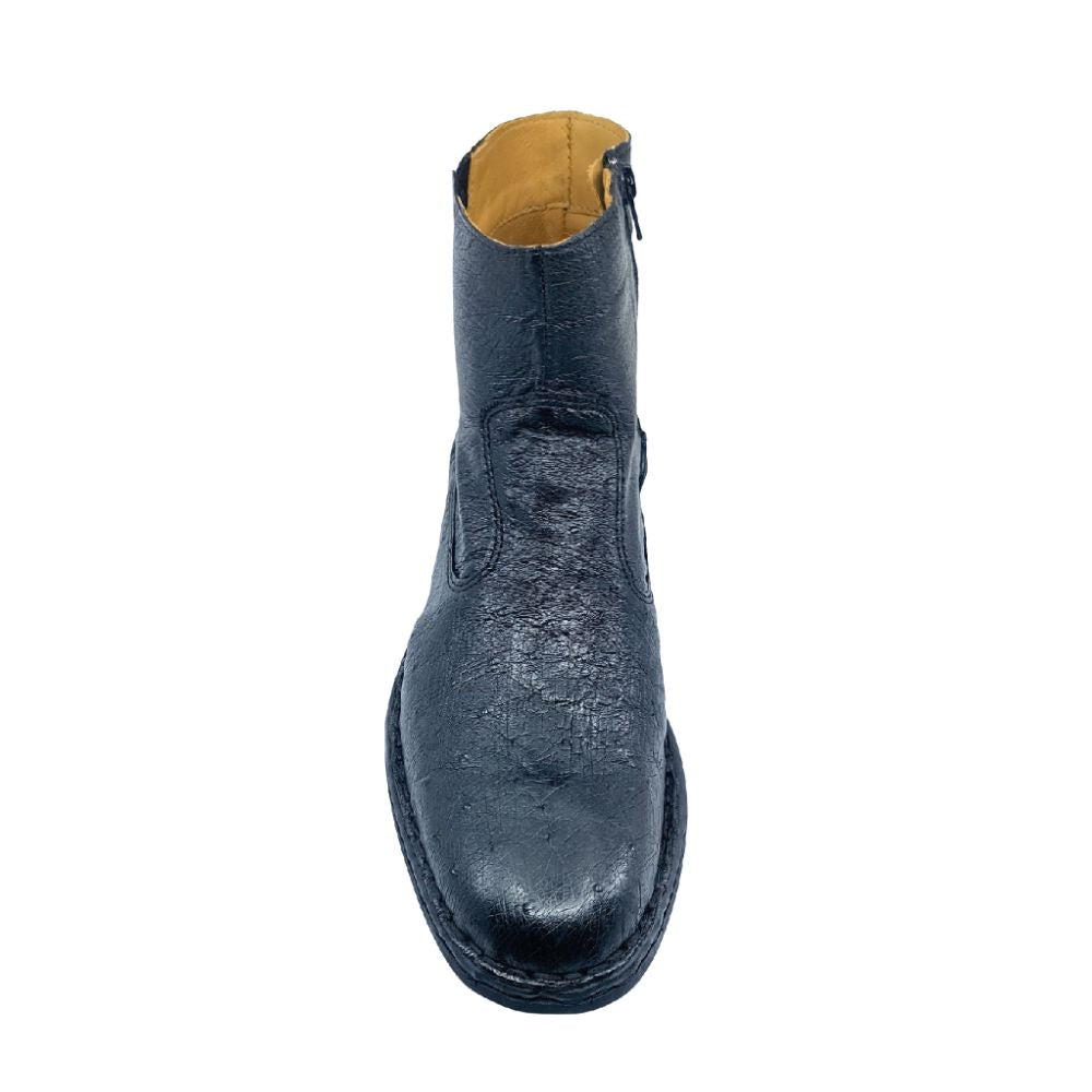 lobo solo BOTIN CABALLERO 7911AS PANZA DE AVESTRUZ NEGRO Rebajas
