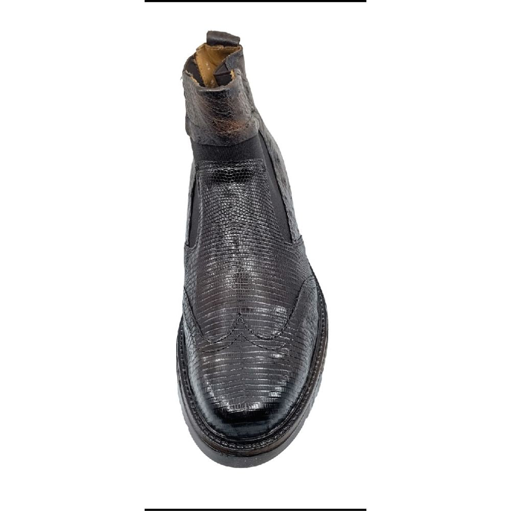 lobo solo BOTIN CABALLERO 8948XL LIZARD CAFE Liquidación