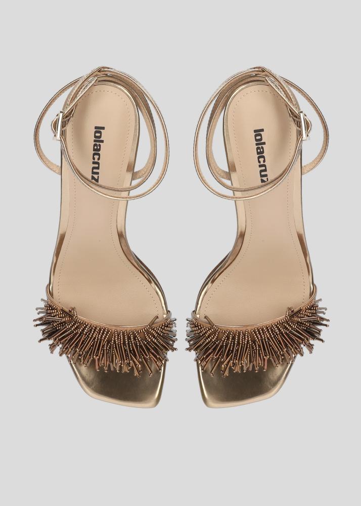 lola cruz VALENTINA HEEL SANDALS 95 Precio de fábrica