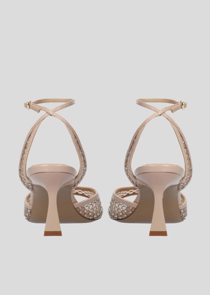 lola cruz CARMEN HEEL SANDAL 65 Promoción por tiempo limitado