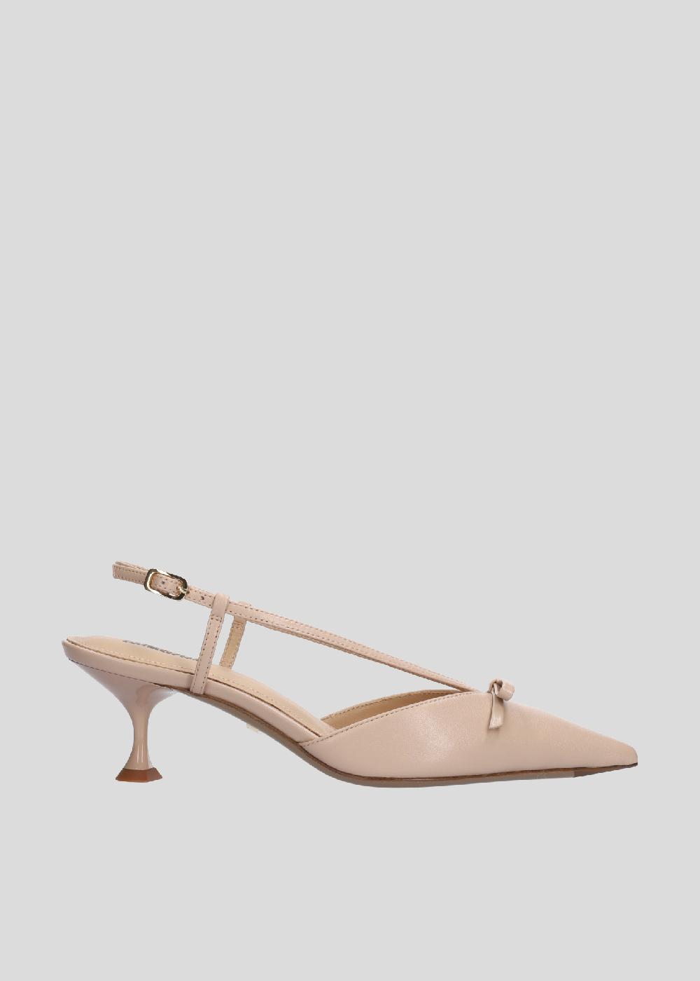lola cruz SATINA HEEL SANDALS 55