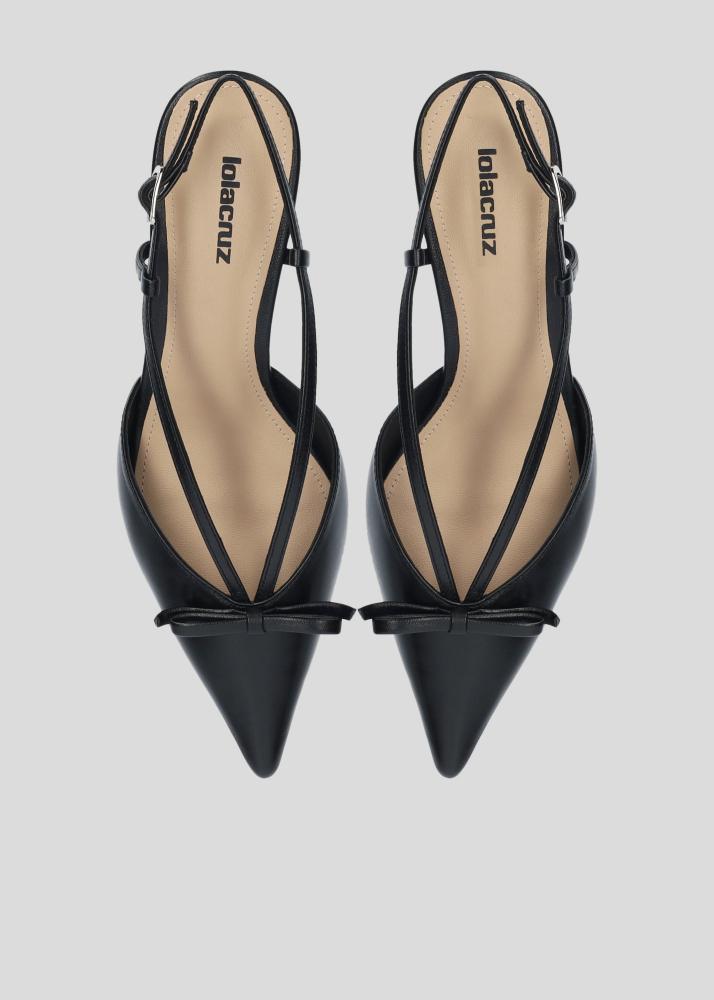 lola cruz SATINA HEEL SANDALS 55 Ofertas especiales