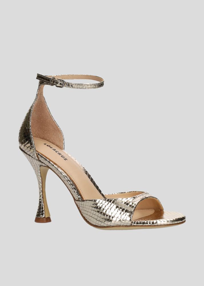 lola cruz KUMALA HEEL SANDAL Superdescuento